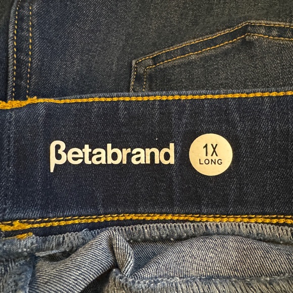 Betabrand  straight leg for pocket yoga denim - Picture 4 of 5